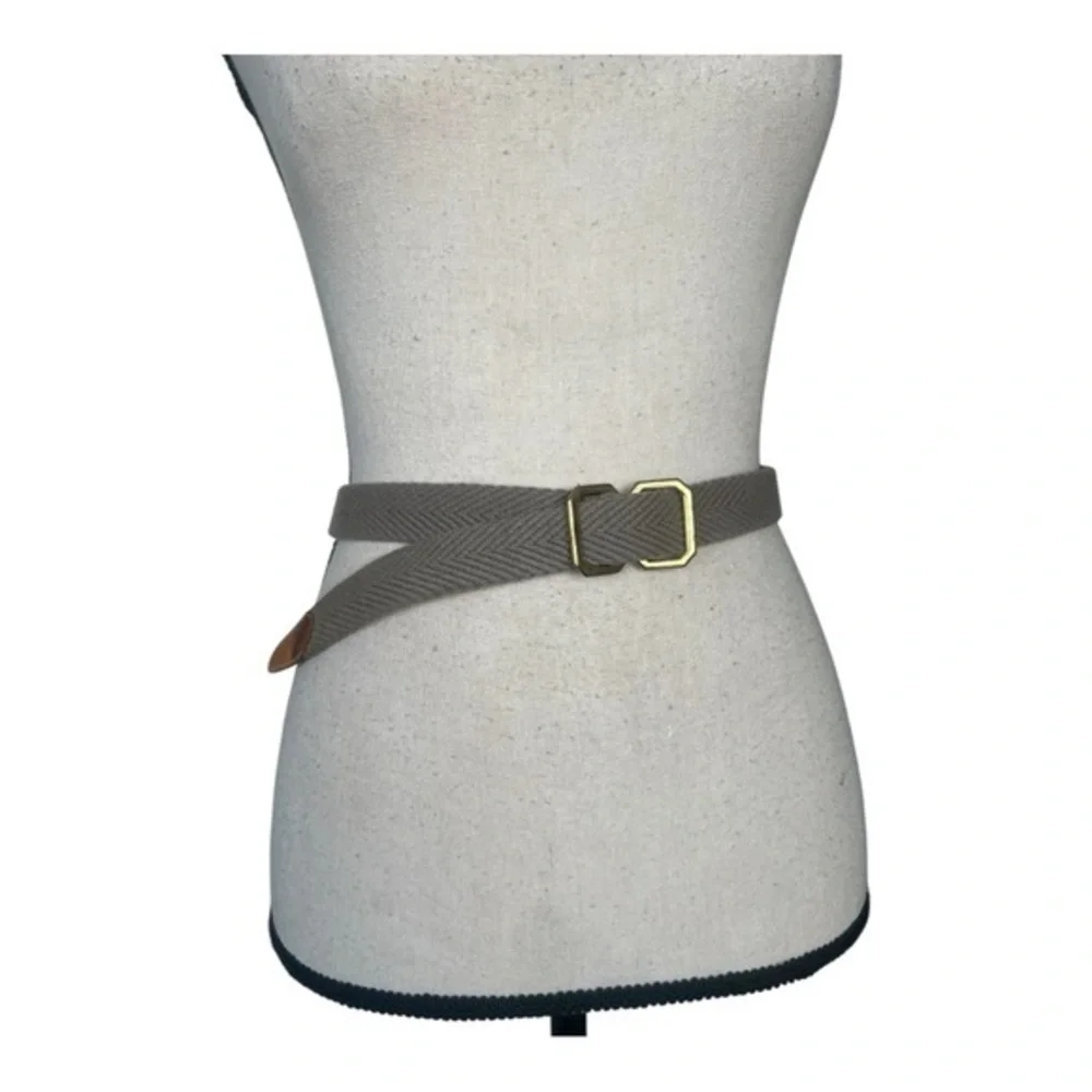 Vintage Gray and Gold Belt Accessories